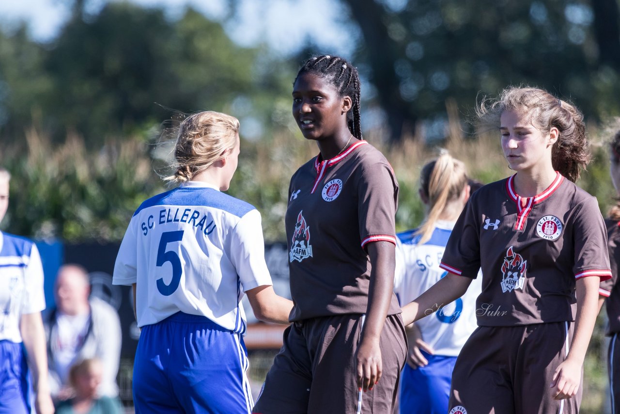 Bild 391 - B-Juniorinnen Ellerau - St.Pauli : Ergebnis: 1:5